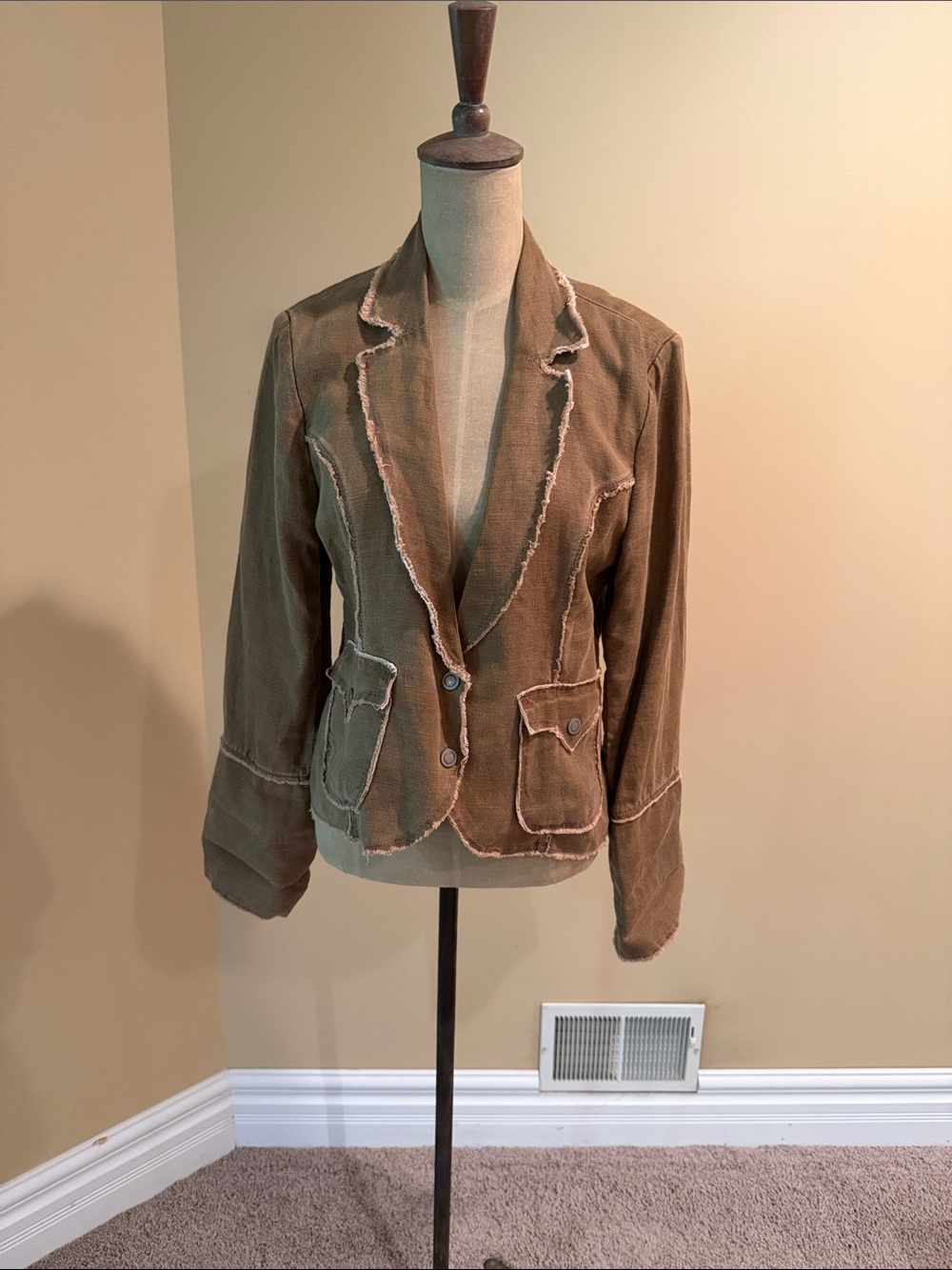 John Carlisle Essentials Linen Jacket